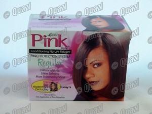 Pink Oil Moisturizing No lye relaxer kit regular